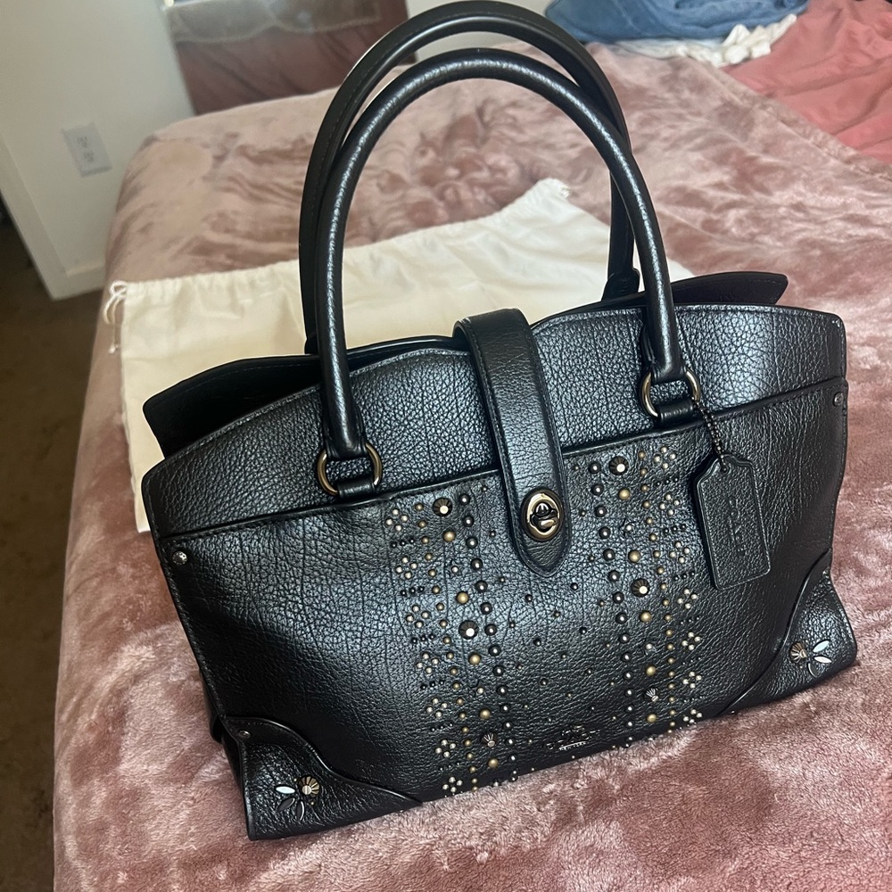 Coach Bandana Mercer Satchel - Like New